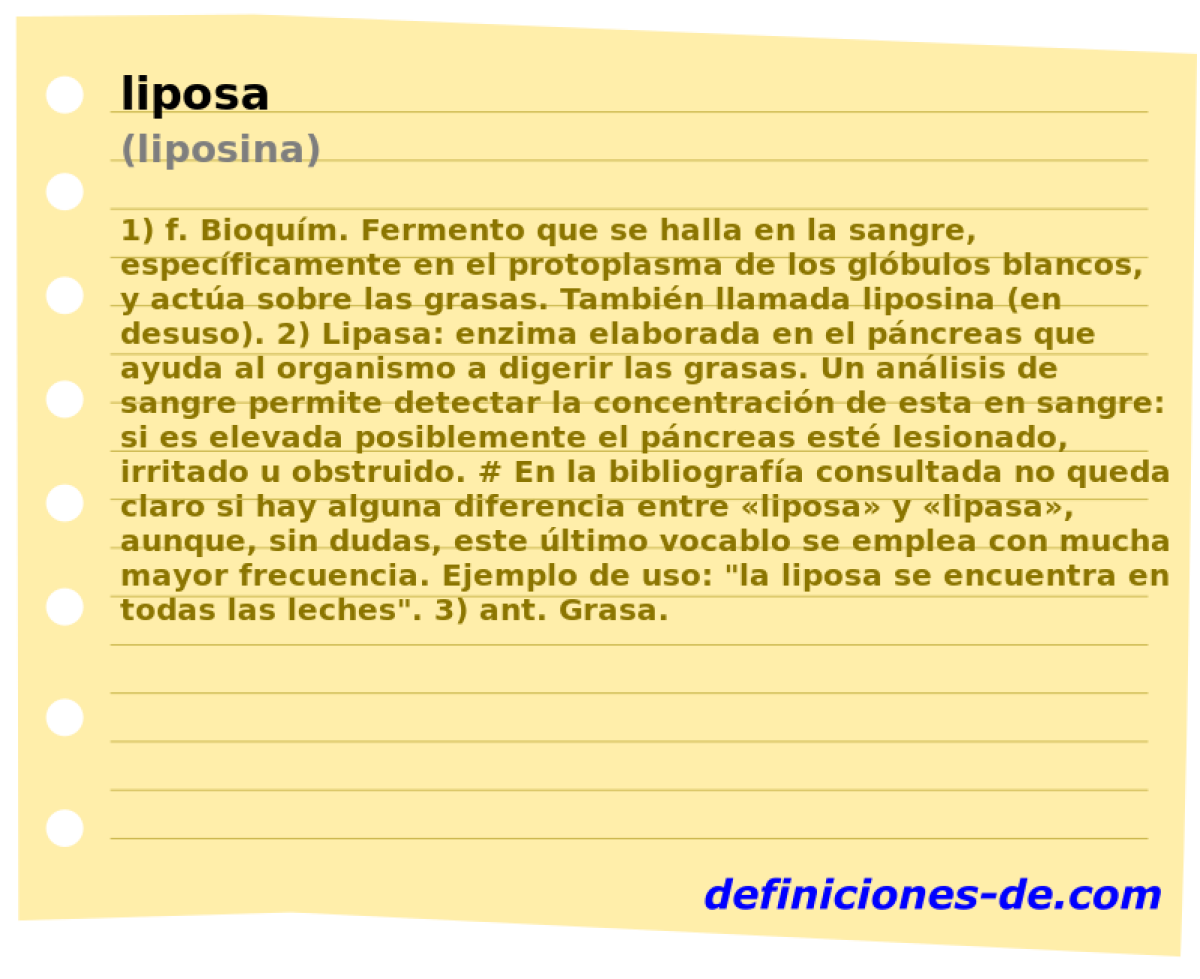 liposa (liposina)