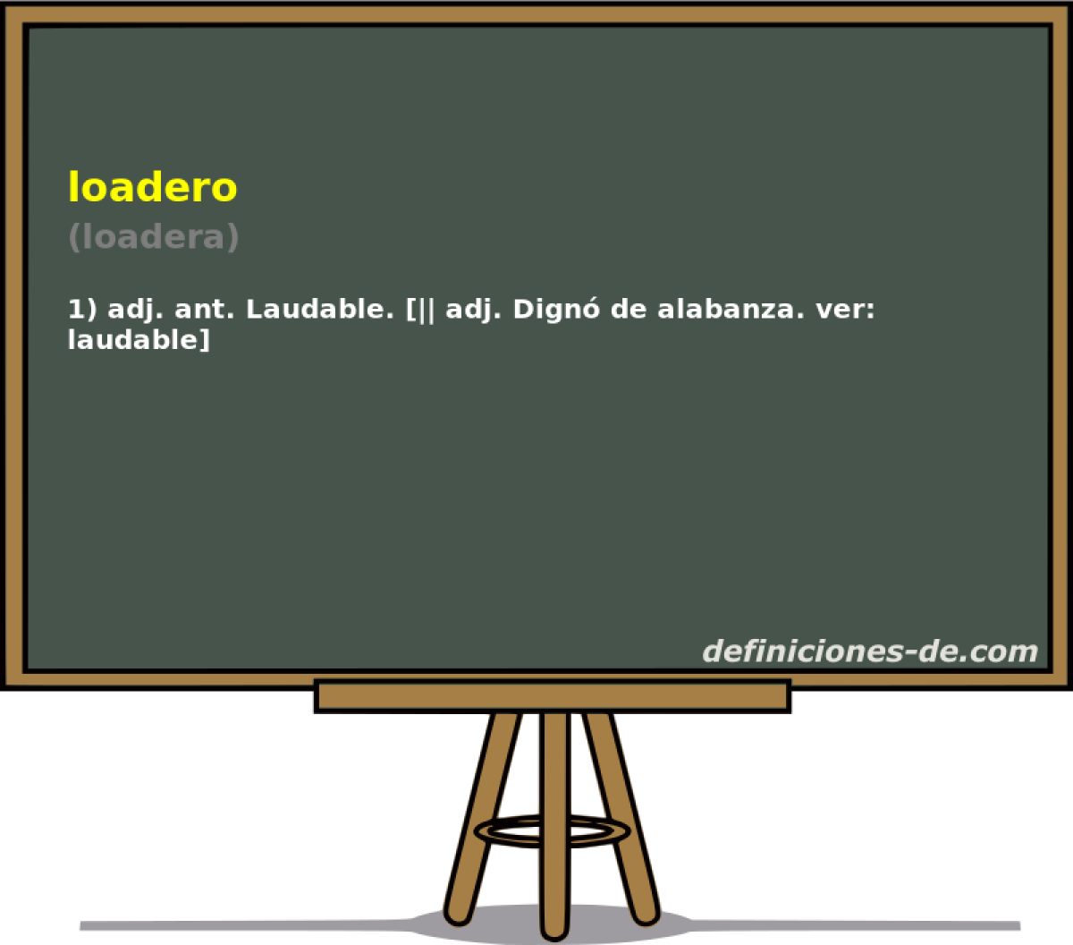 loadero (loadera)