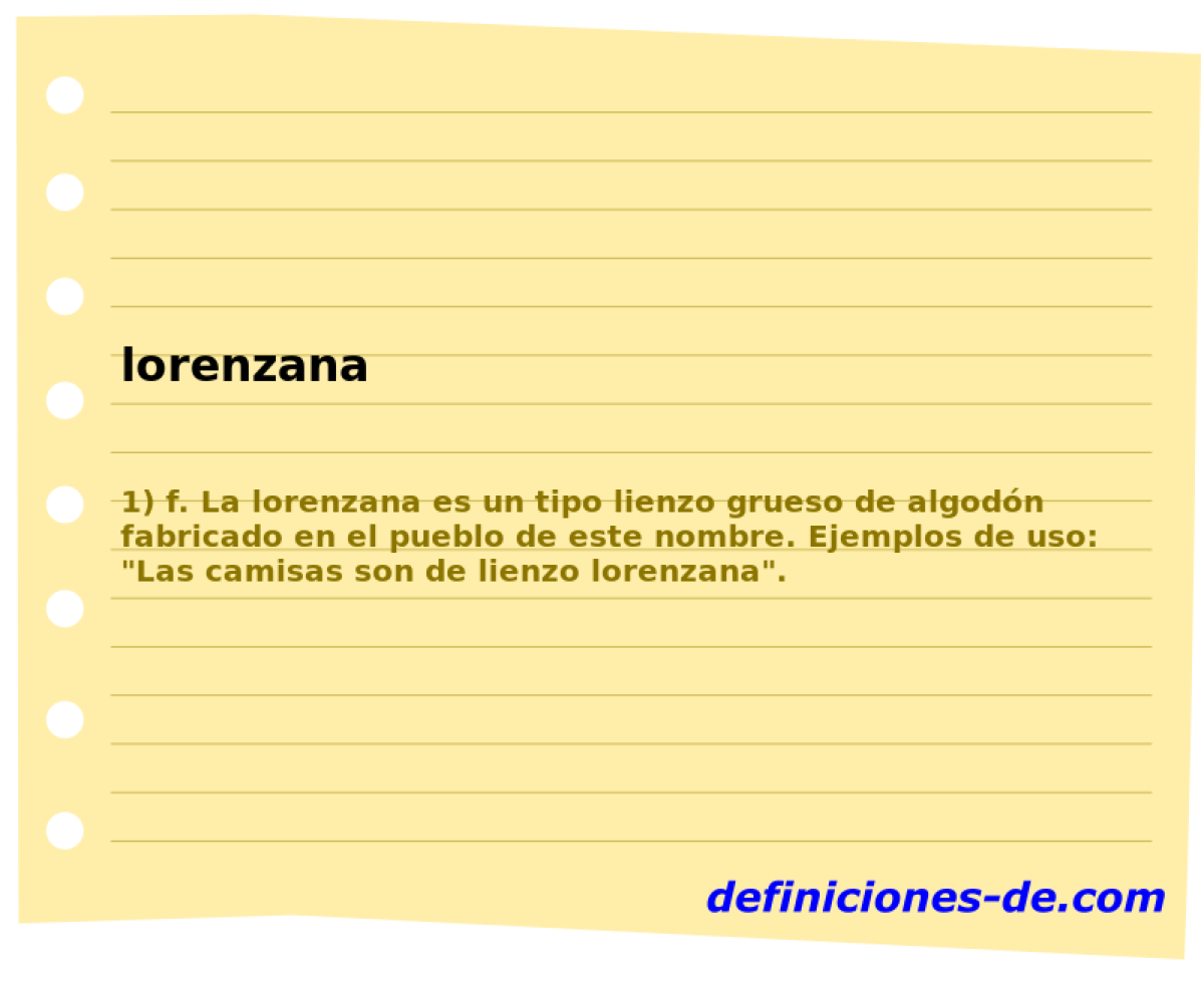 lorenzana 
