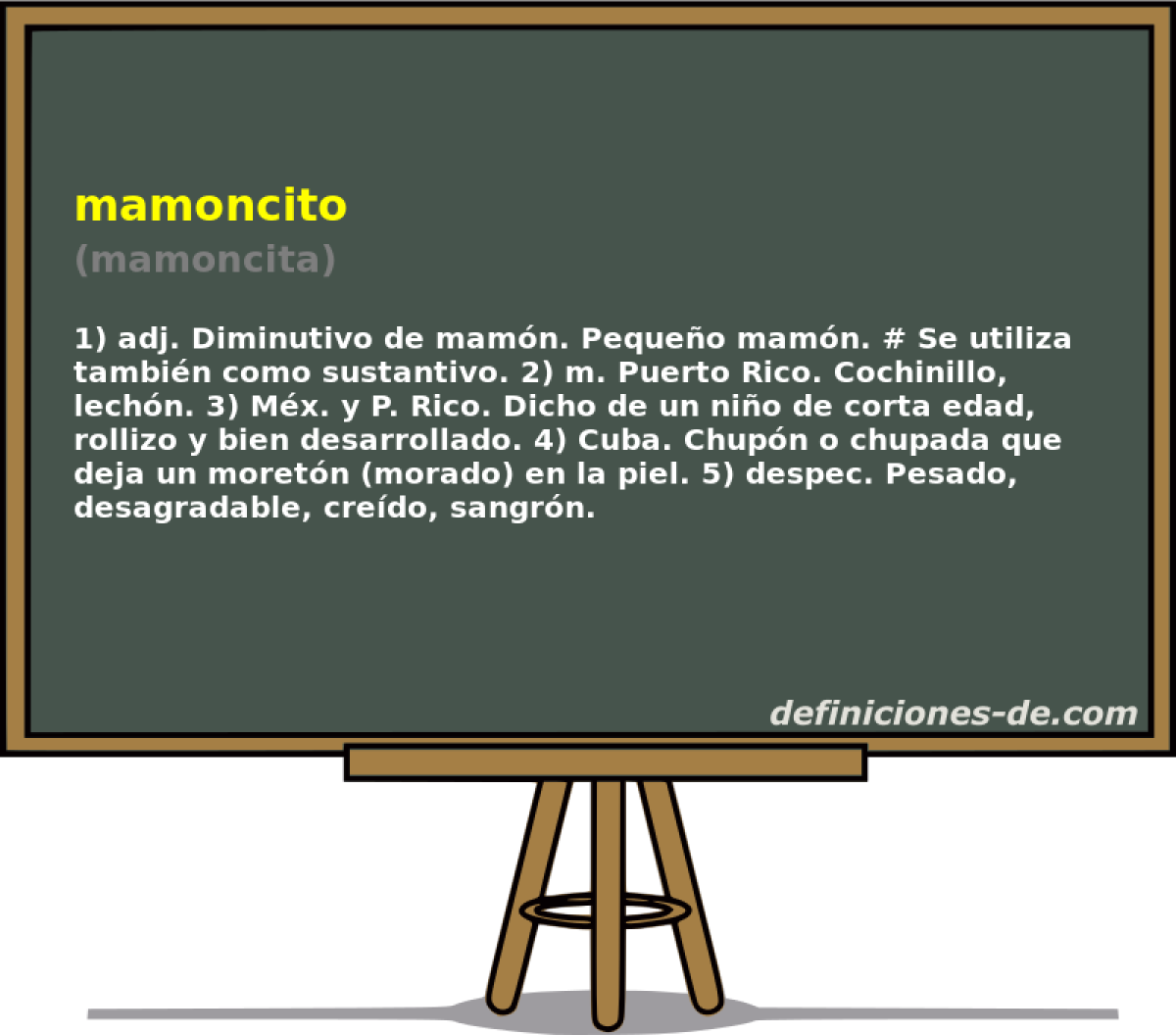 mamoncito (mamoncita)