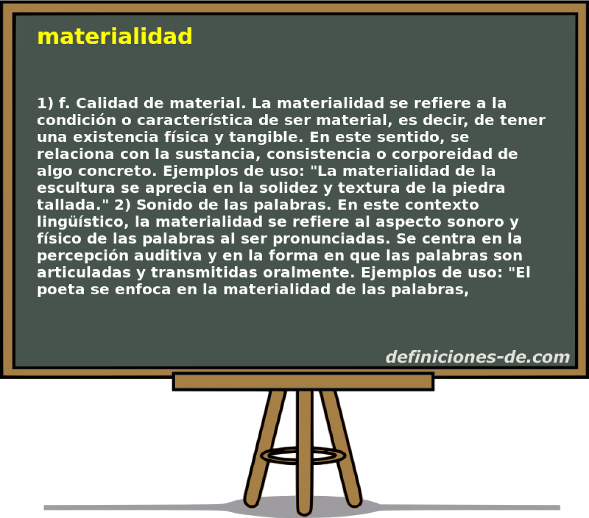 materialidad 