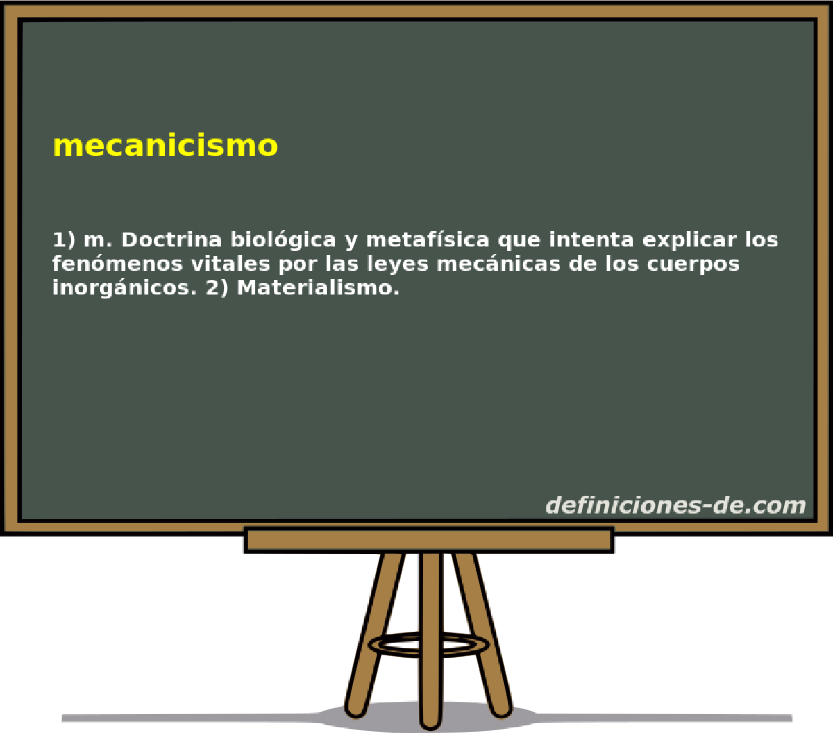 mecanicismo 