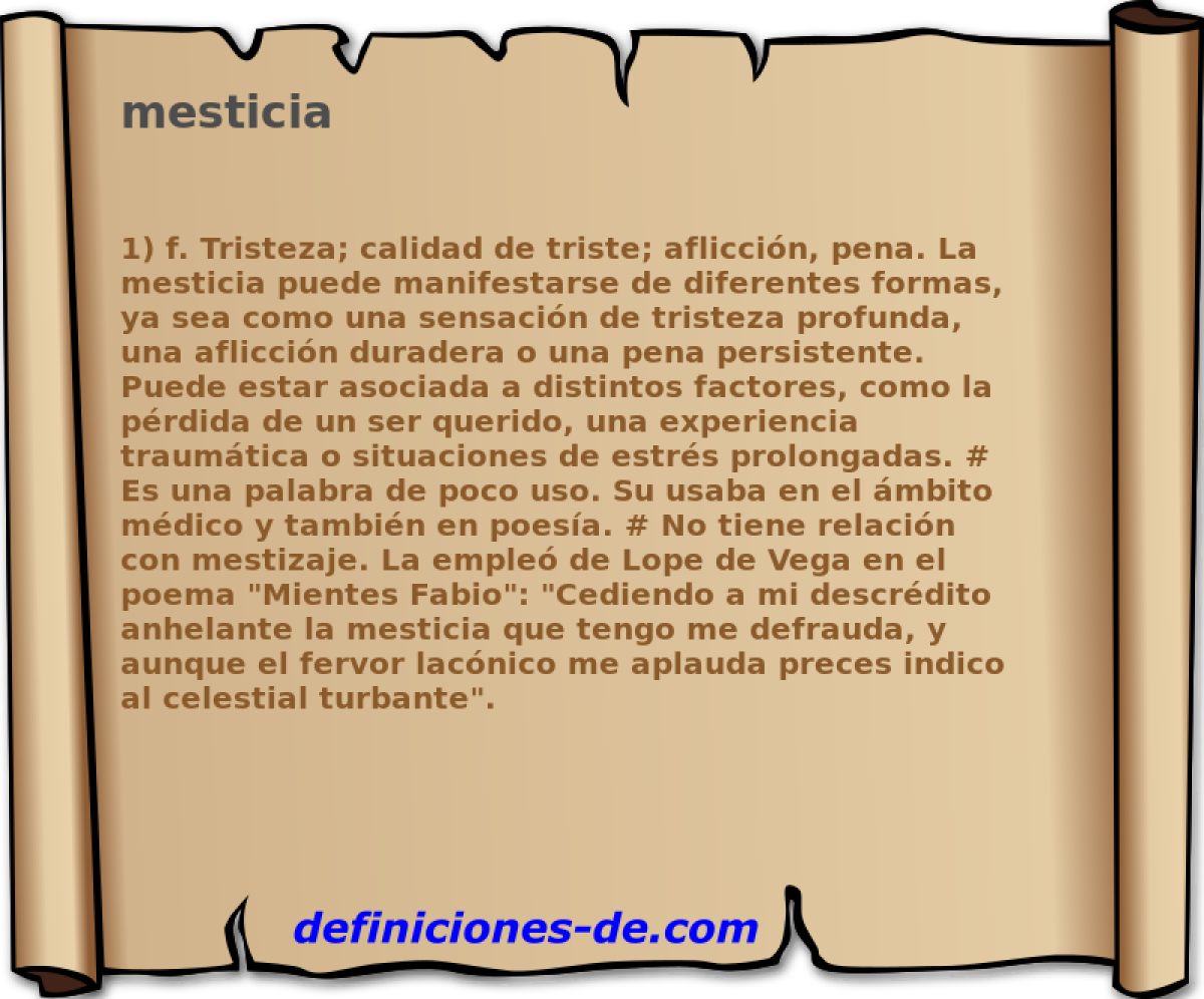 mesticia 