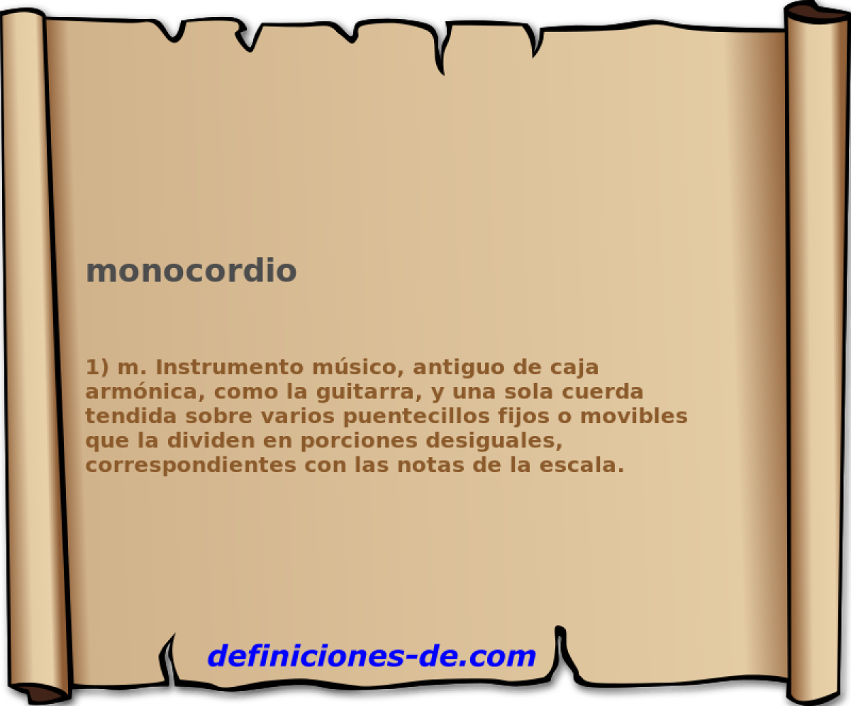monocordio 