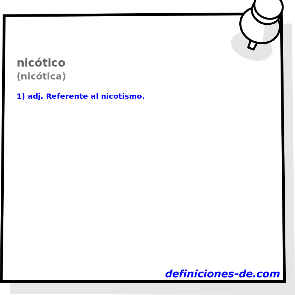 nictico (nictica)