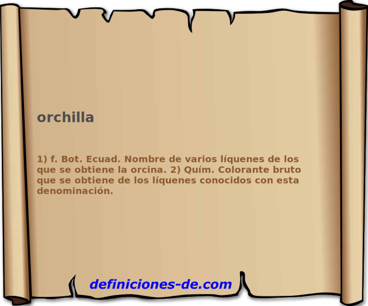 orchilla 