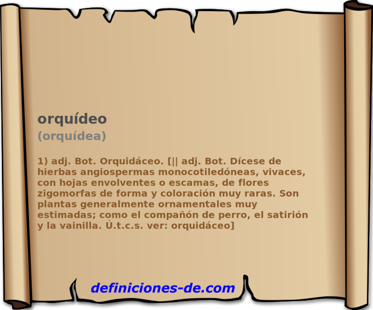 orqudeo (orqudea)