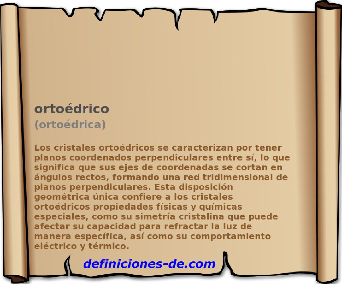 ortodrico (ortodrica)