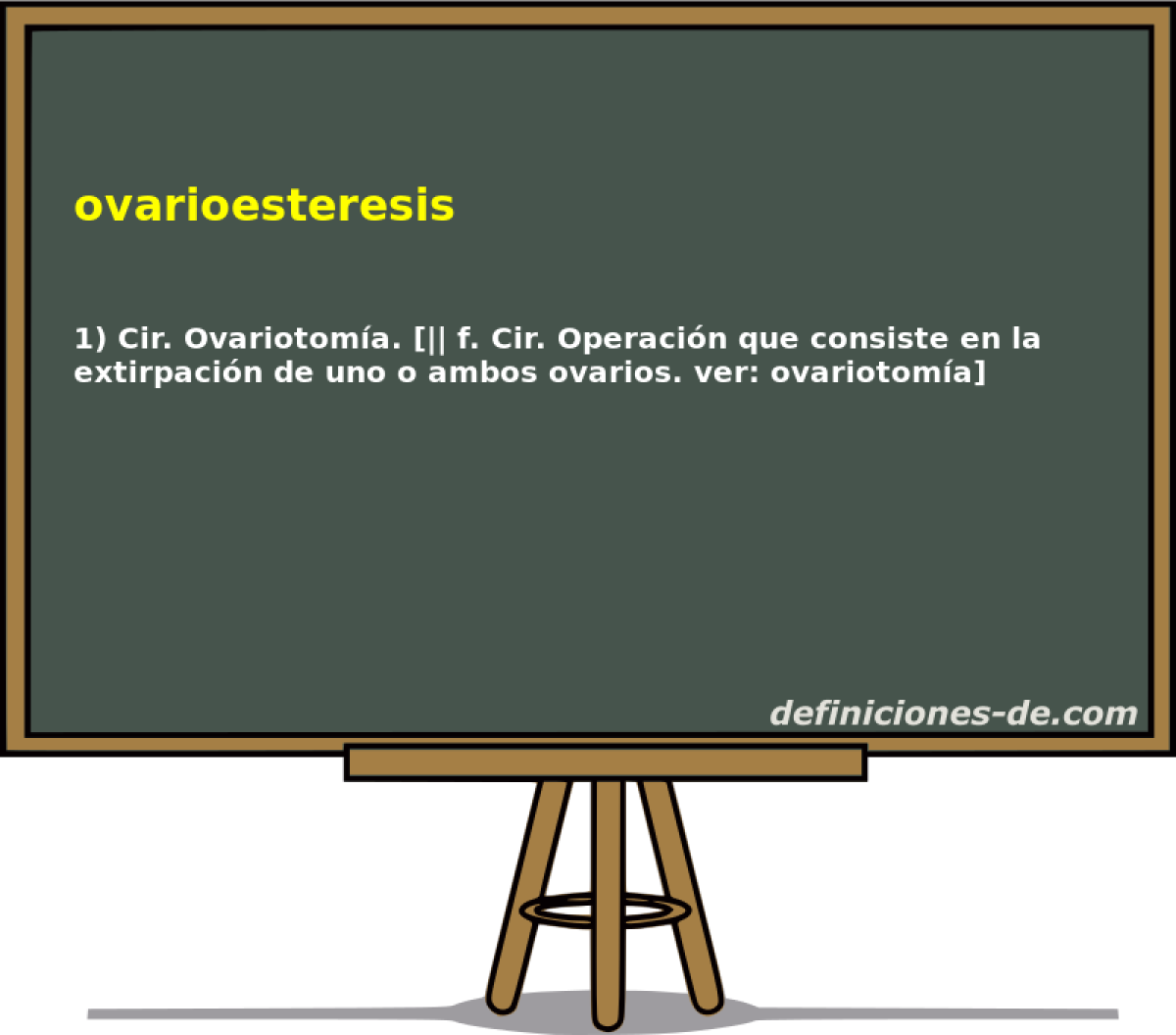 ovarioesteresis 