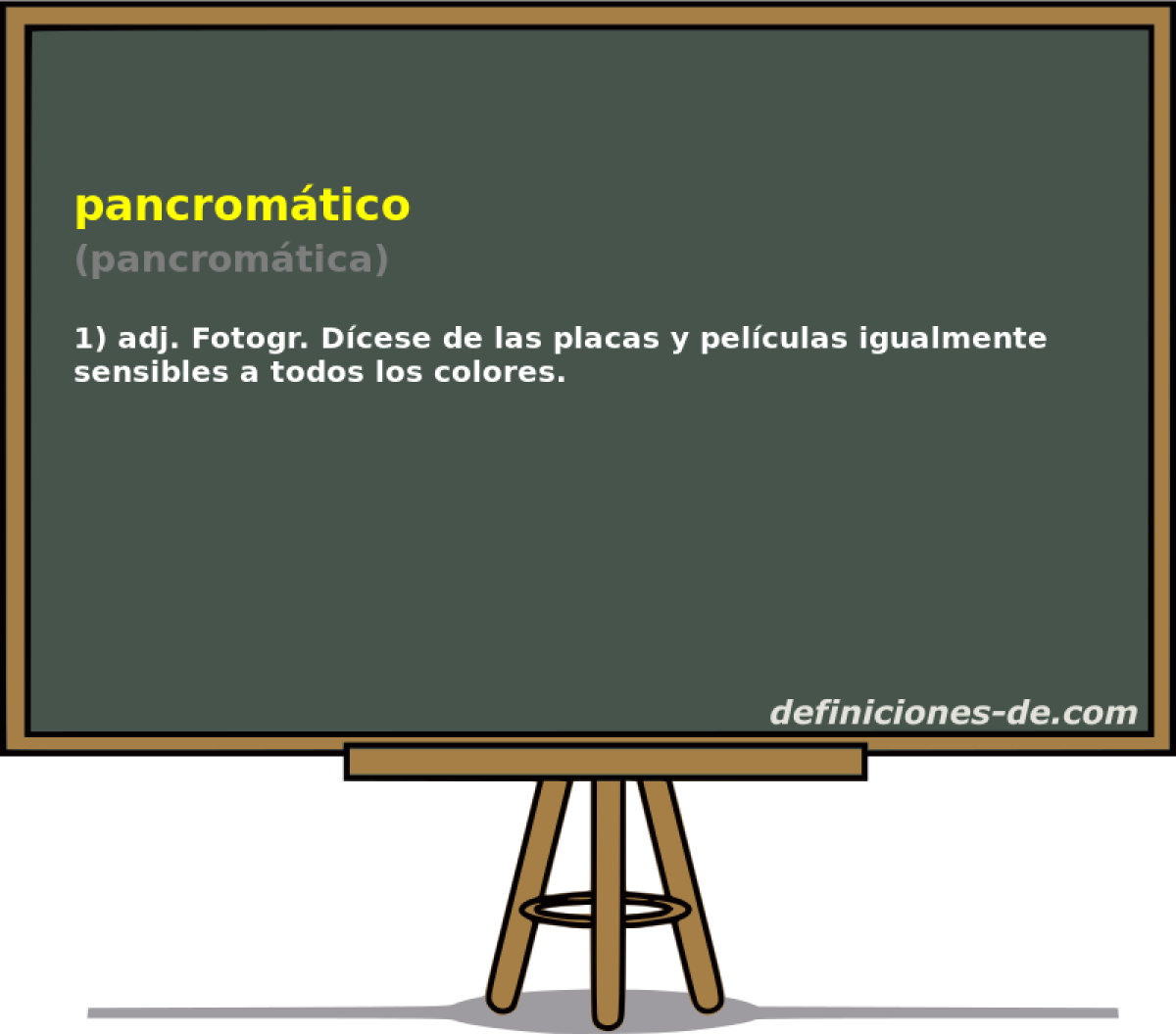 pancromtico (pancromtica)