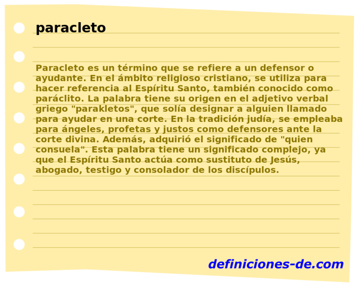 paracleto 