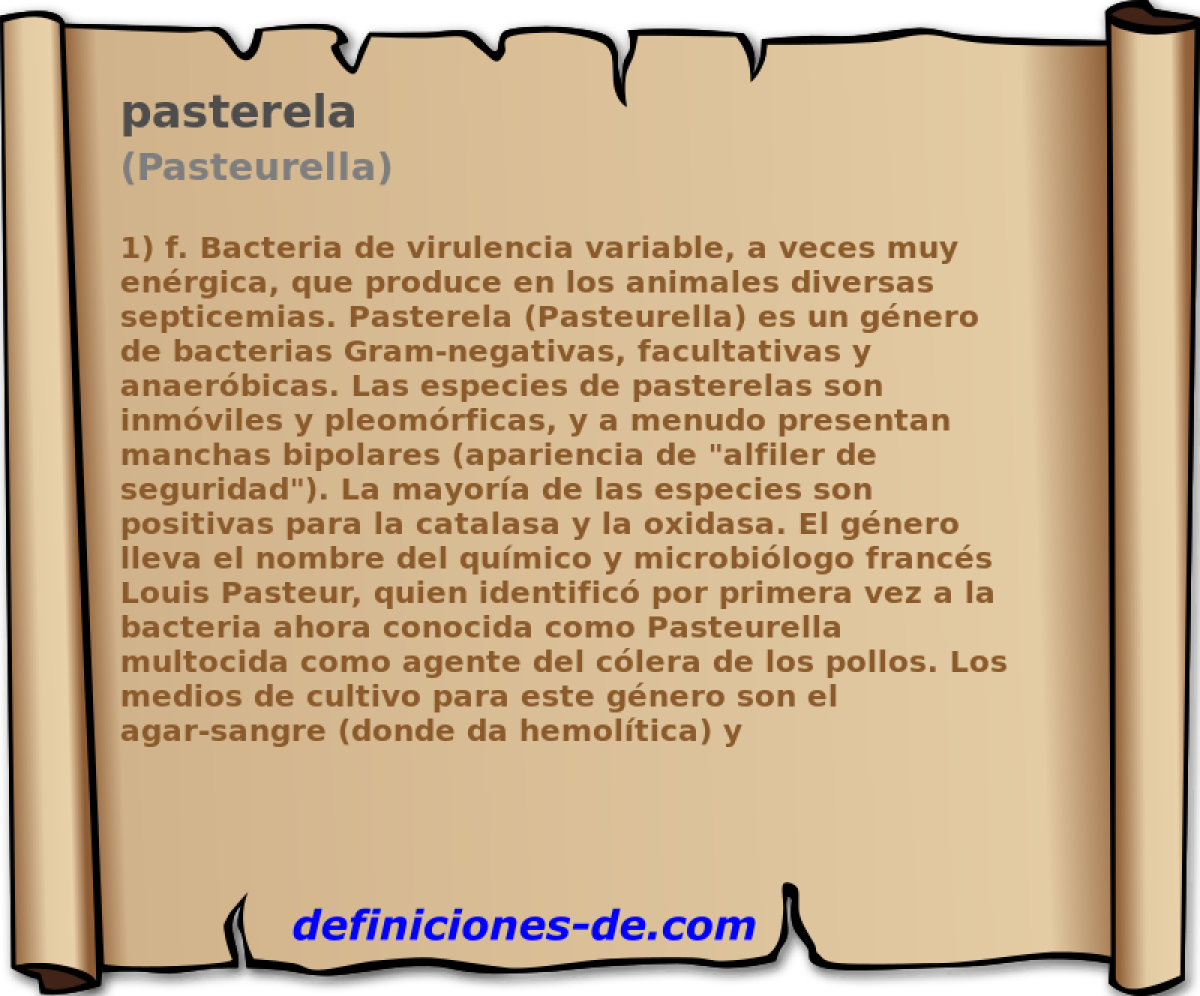 pasterela (Pasteurella)