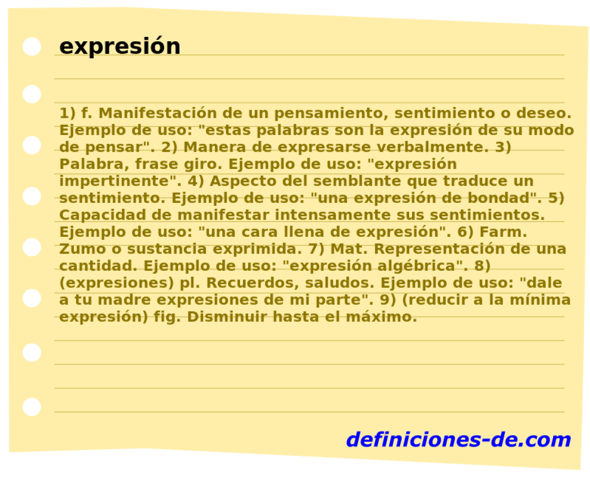 expresin 