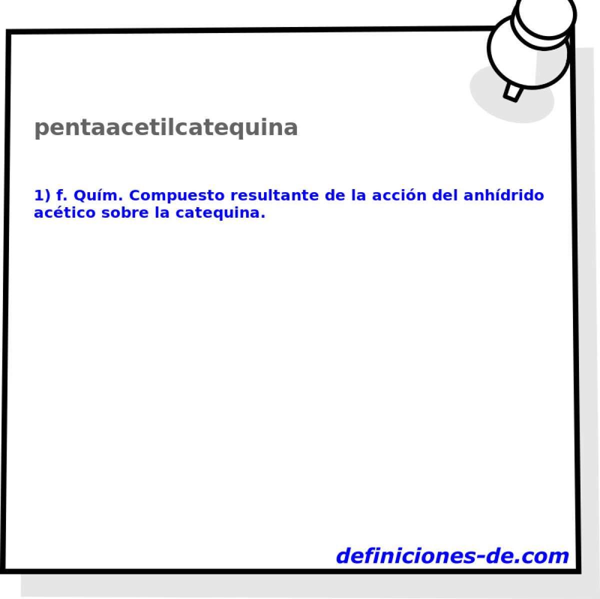 pentaacetilcatequina 
