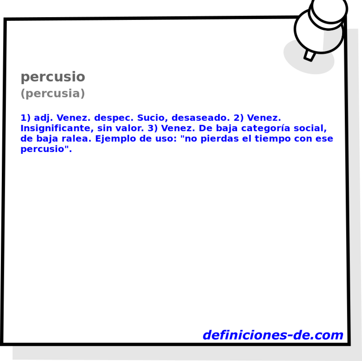 percusio (percusia)