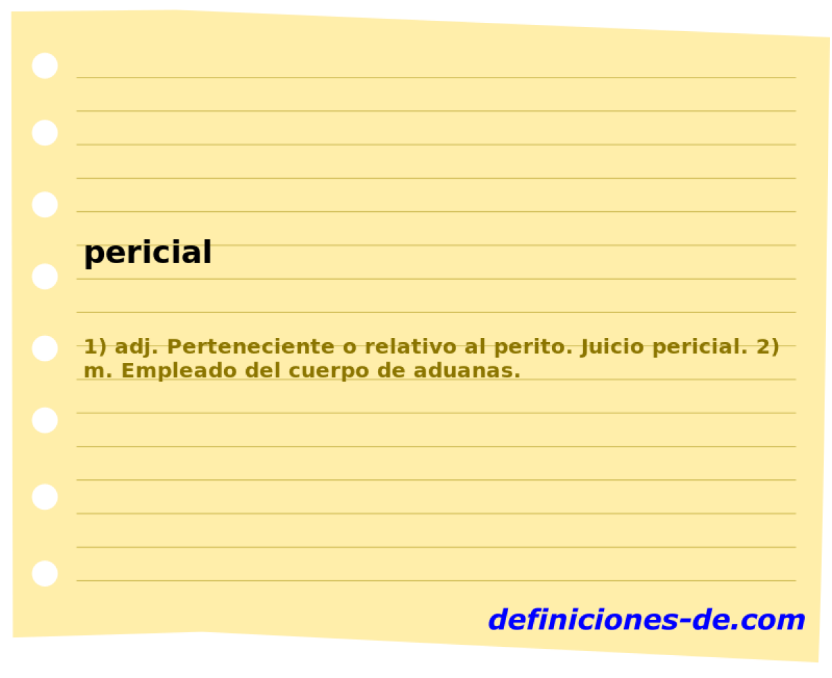 pericial 