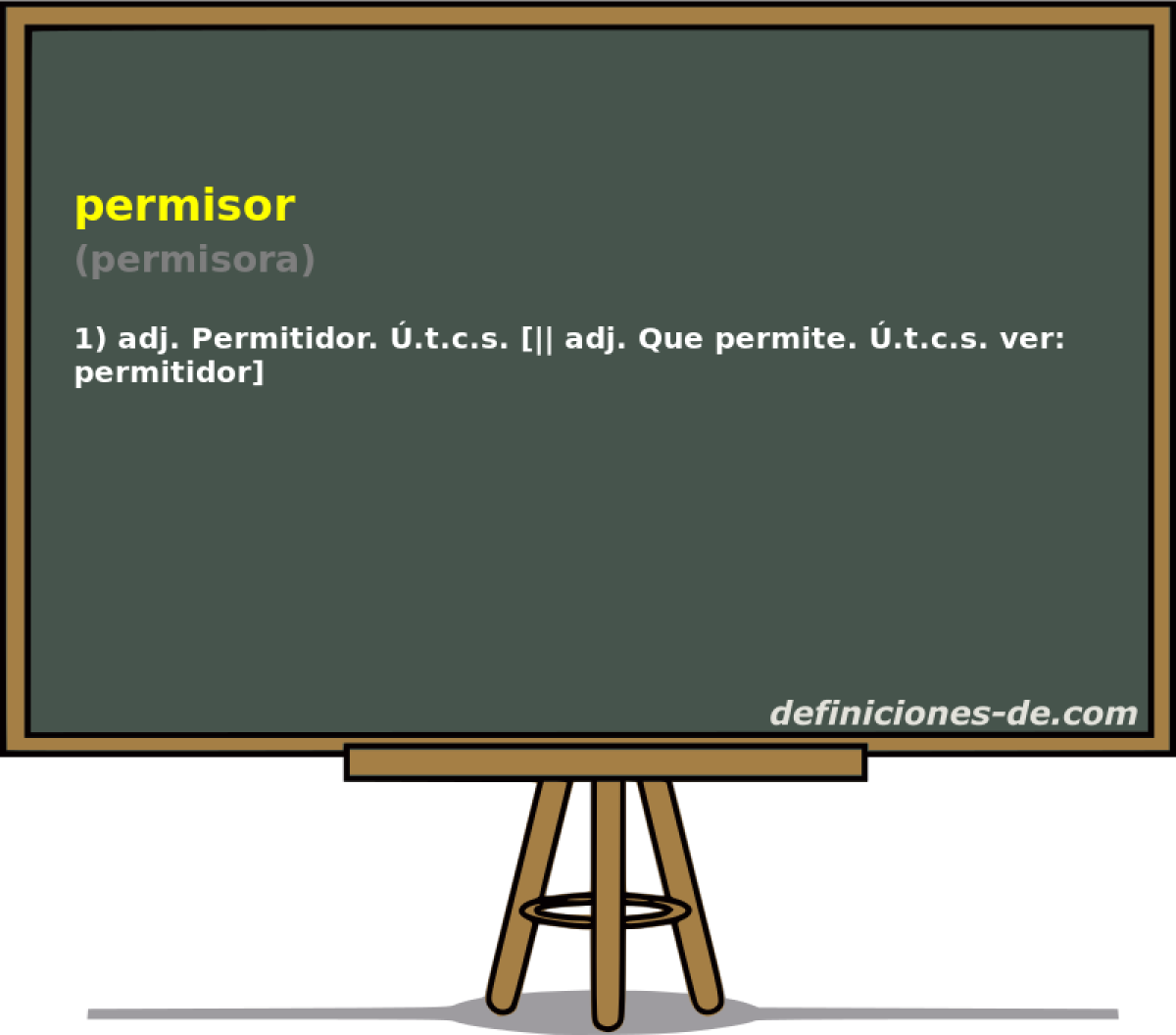 permisor (permisora)