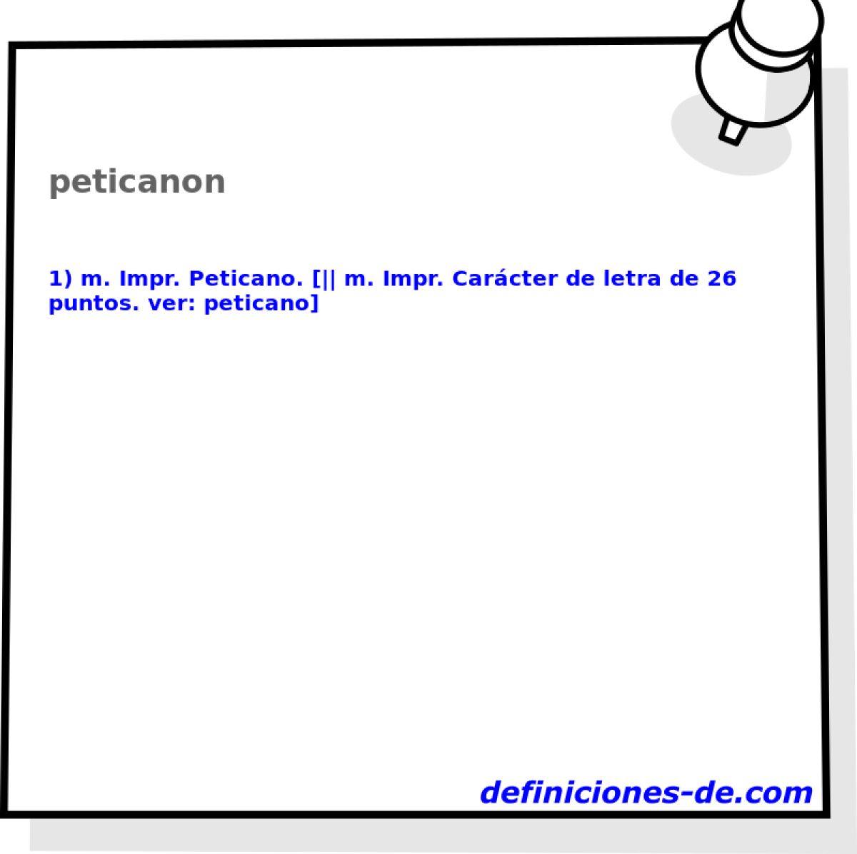 peticanon 