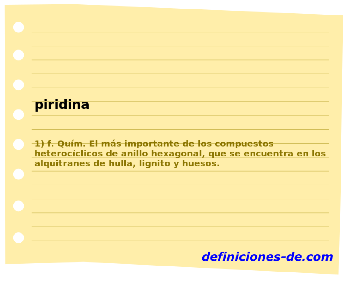 piridina 