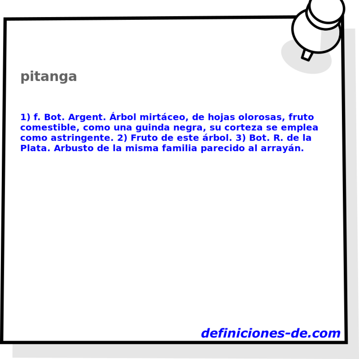 pitanga 
