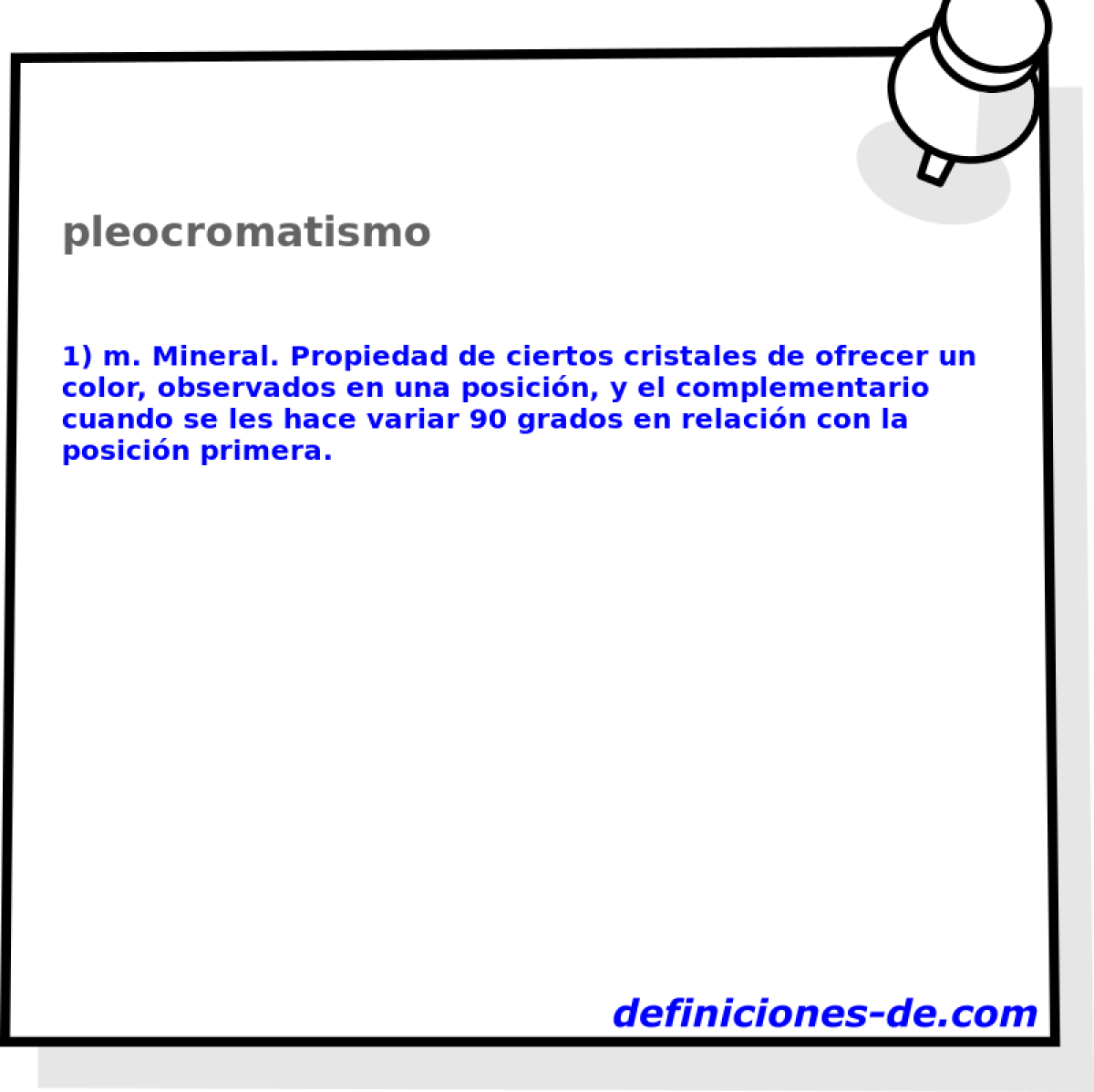 pleocromatismo 