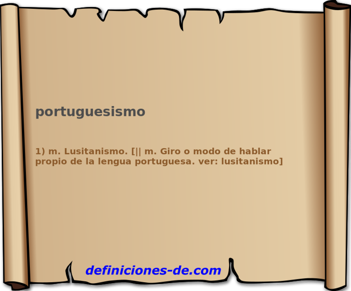 portuguesismo 