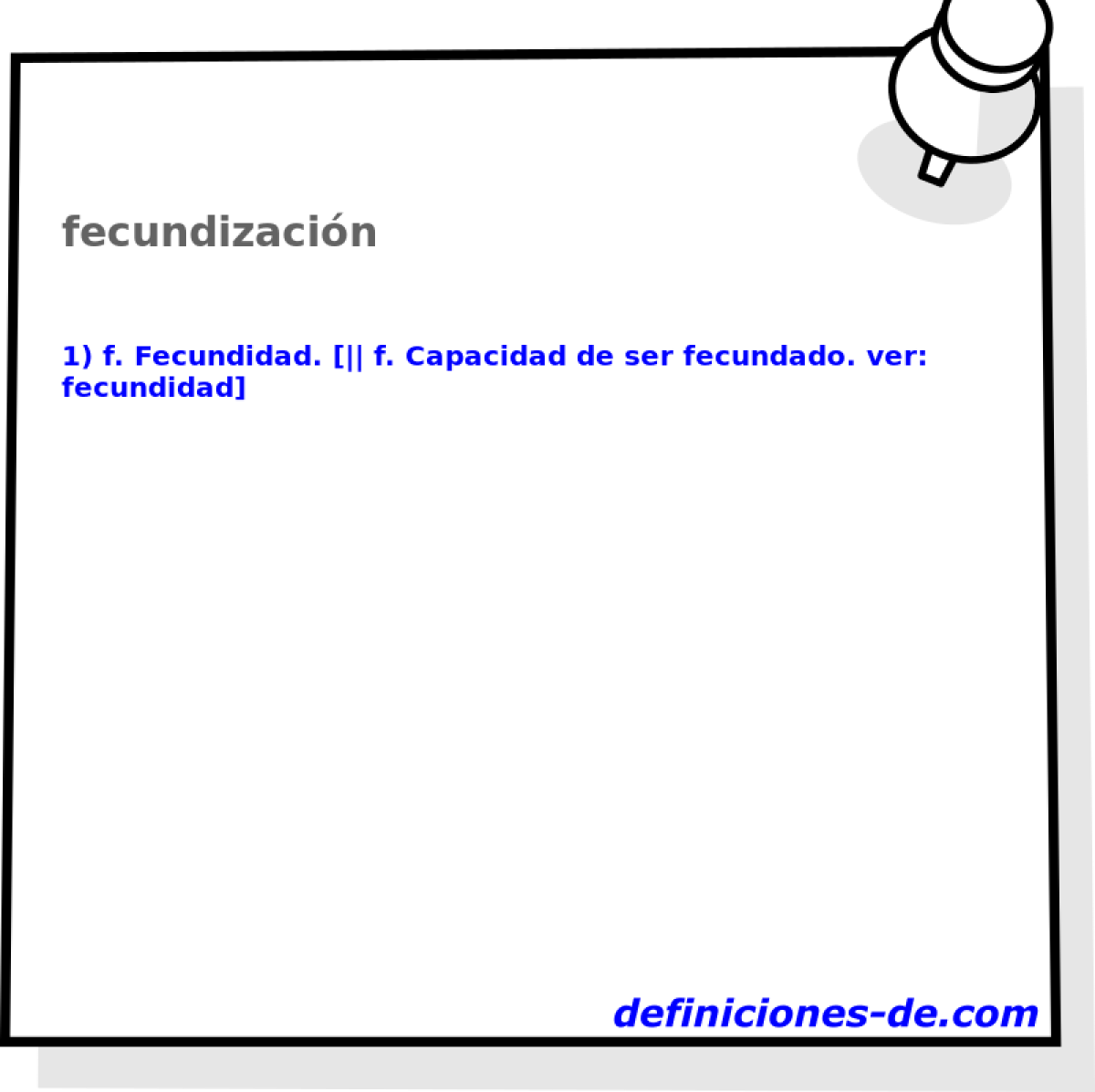 fecundizacin 
