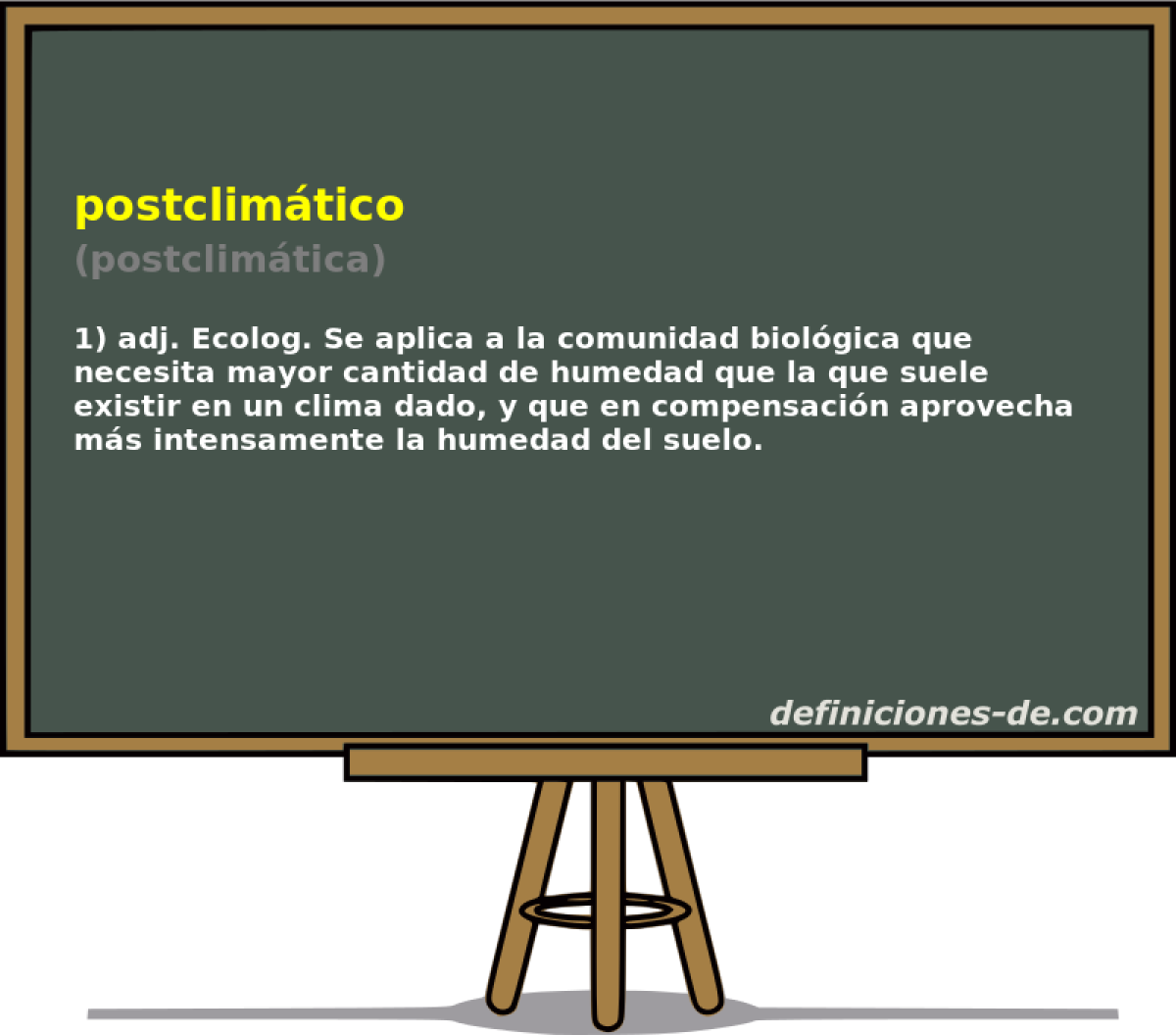 postclimtico (postclimtica)