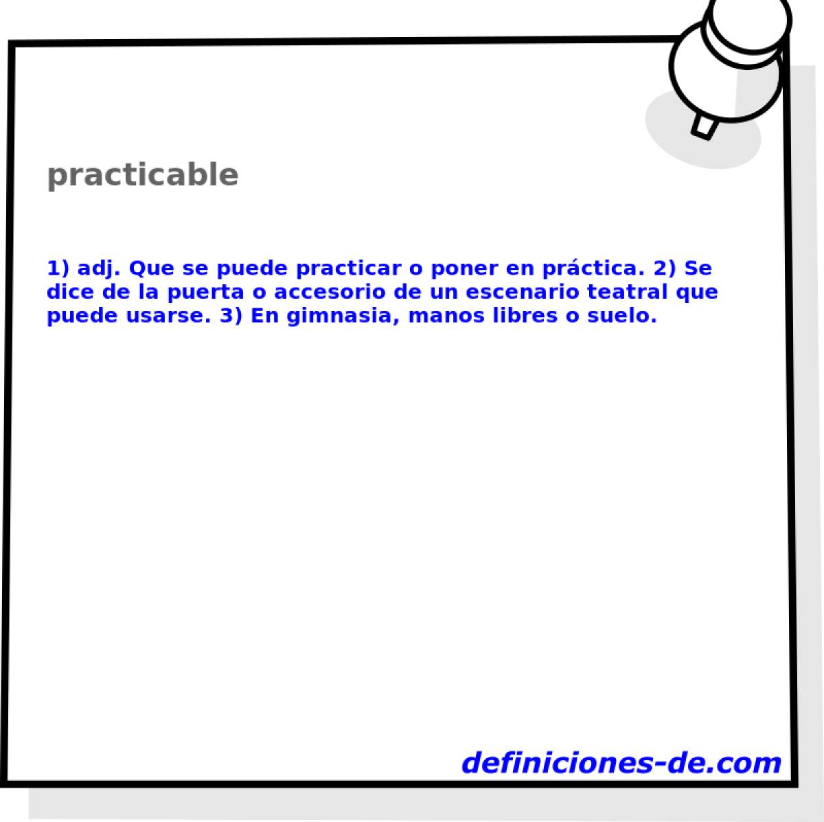 practicable 