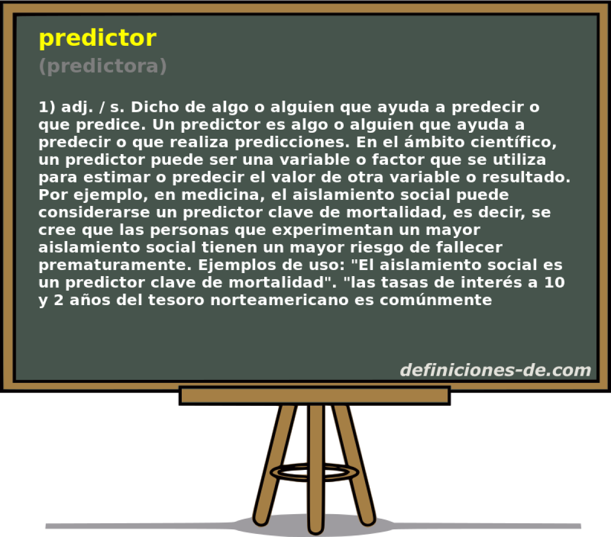 predictor (predictora)