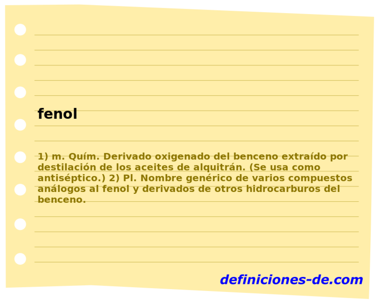 fenol 
