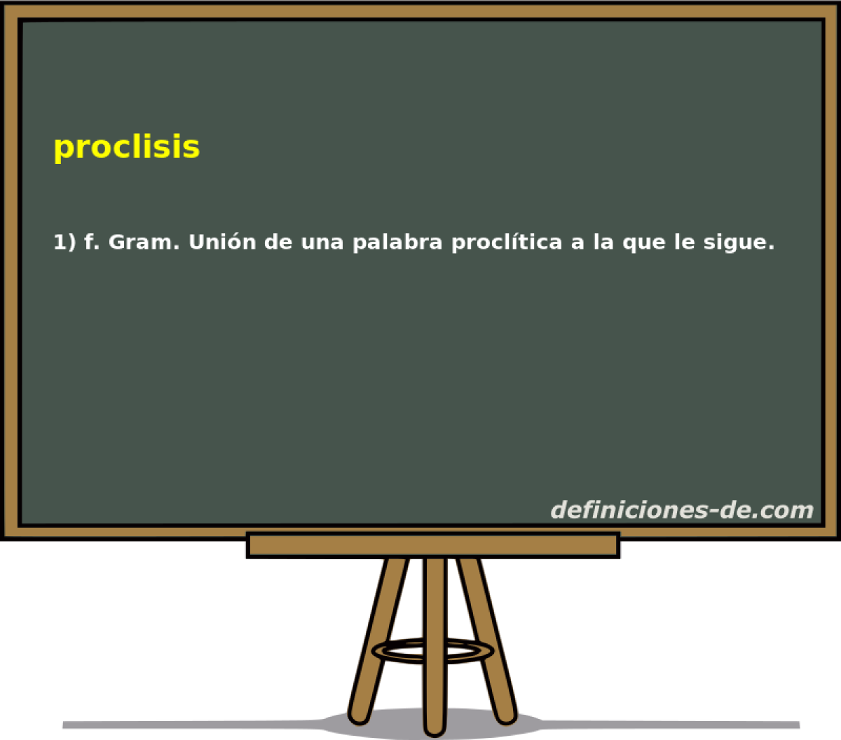 proclisis 