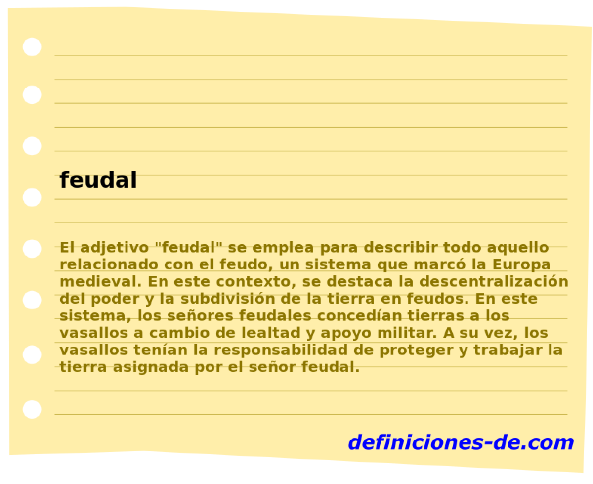 feudal 