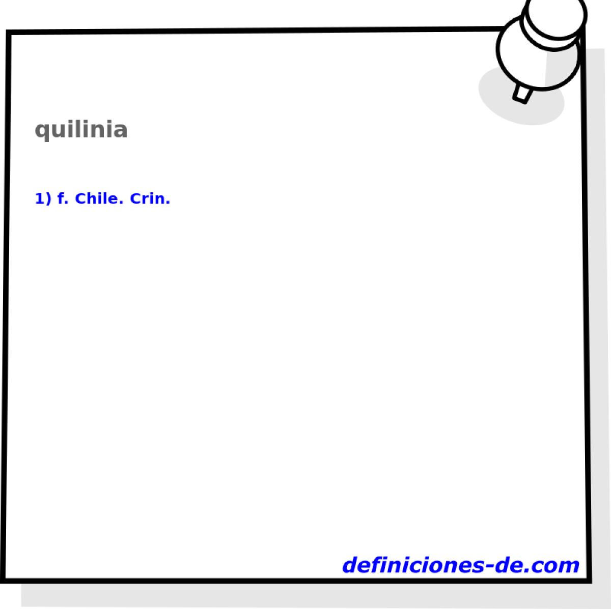 quilinia 