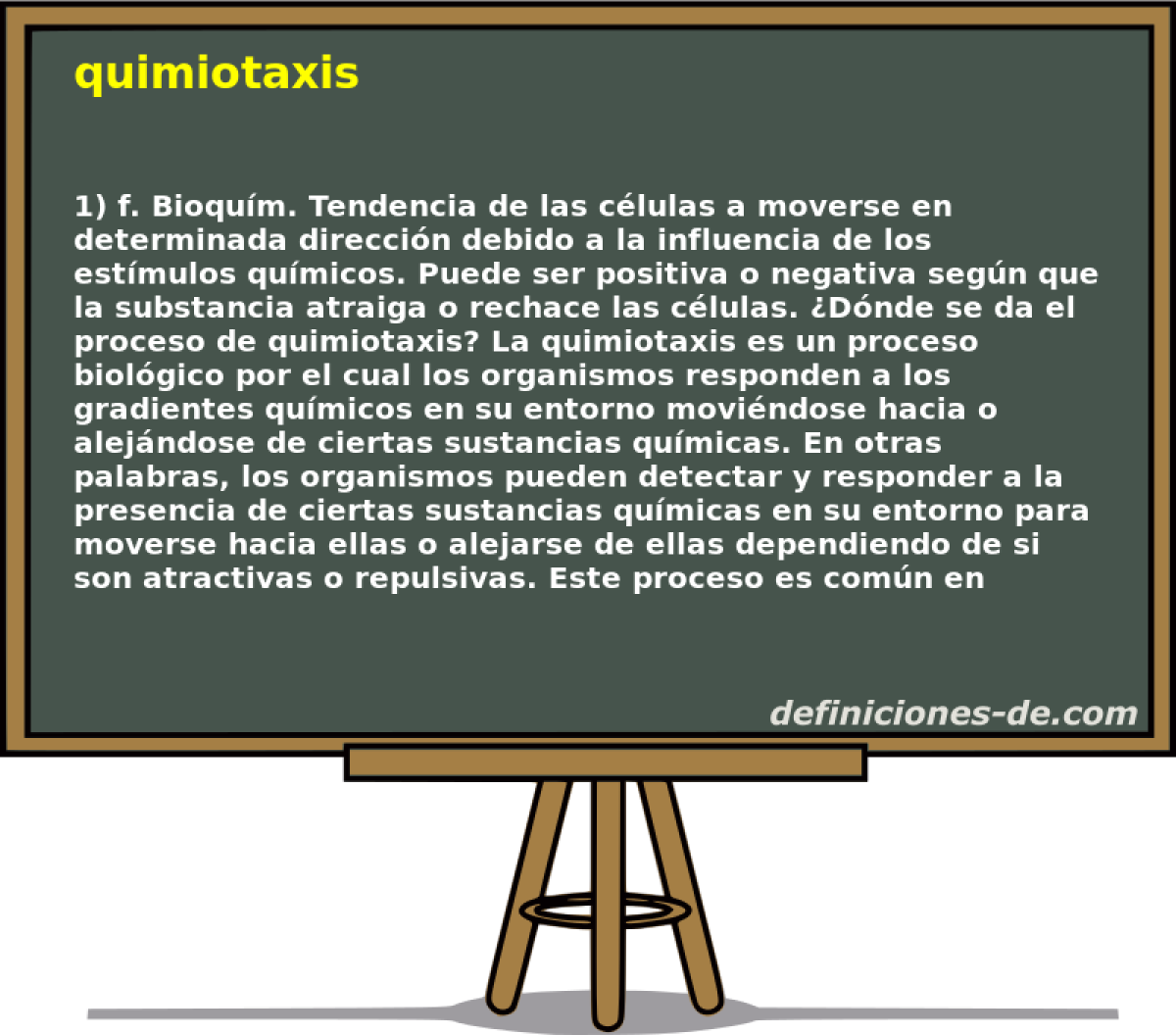 quimiotaxis 
