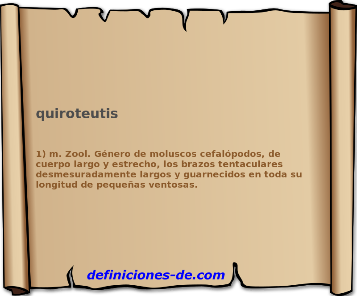 quiroteutis 