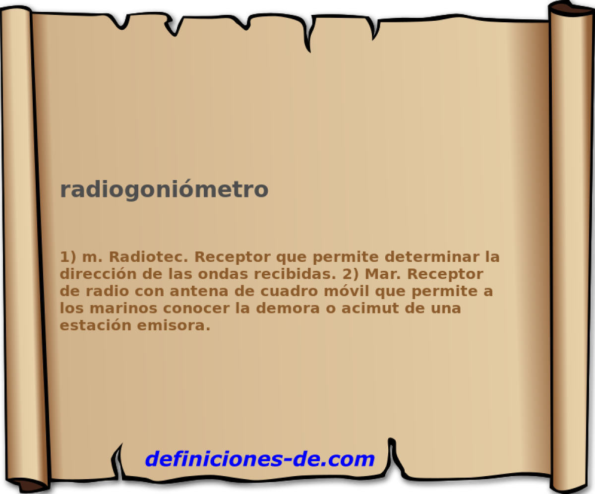 radiogonimetro 