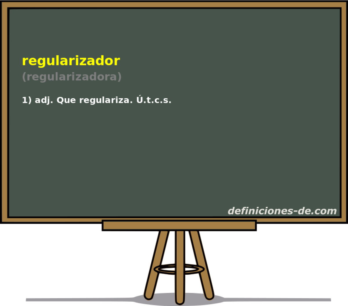 regularizador (regularizadora)