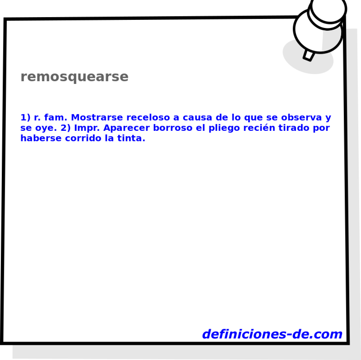 remosquearse 