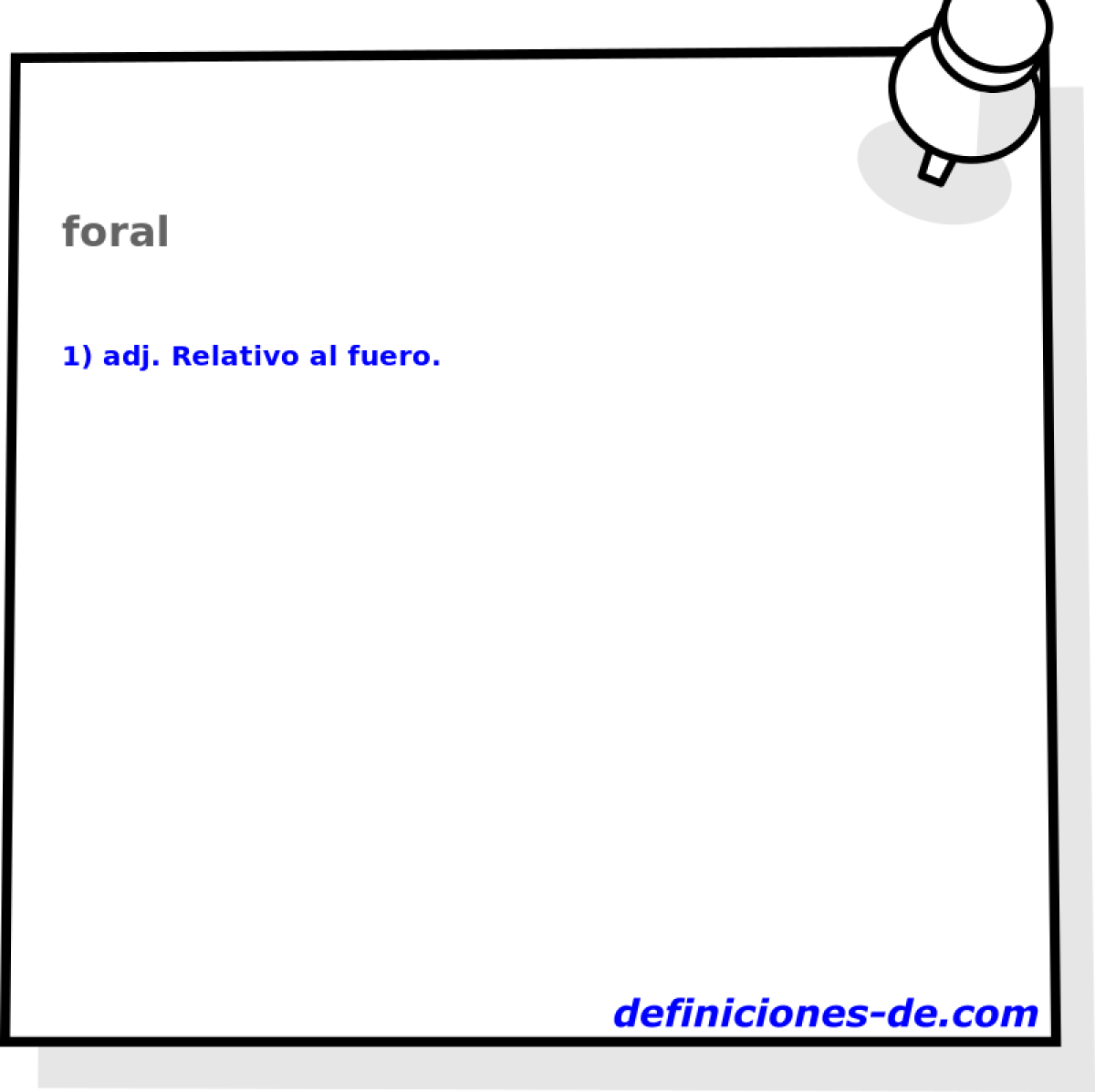 foral 