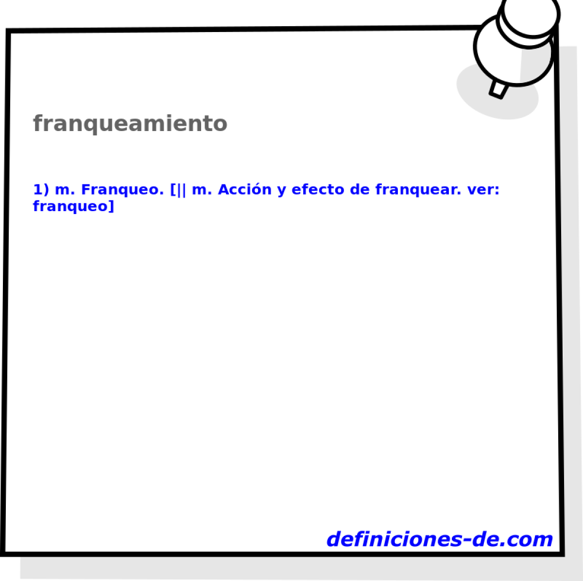 franqueamiento 