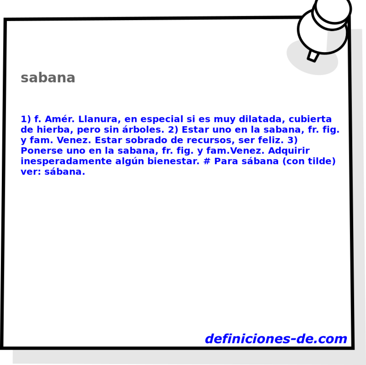 sabana 