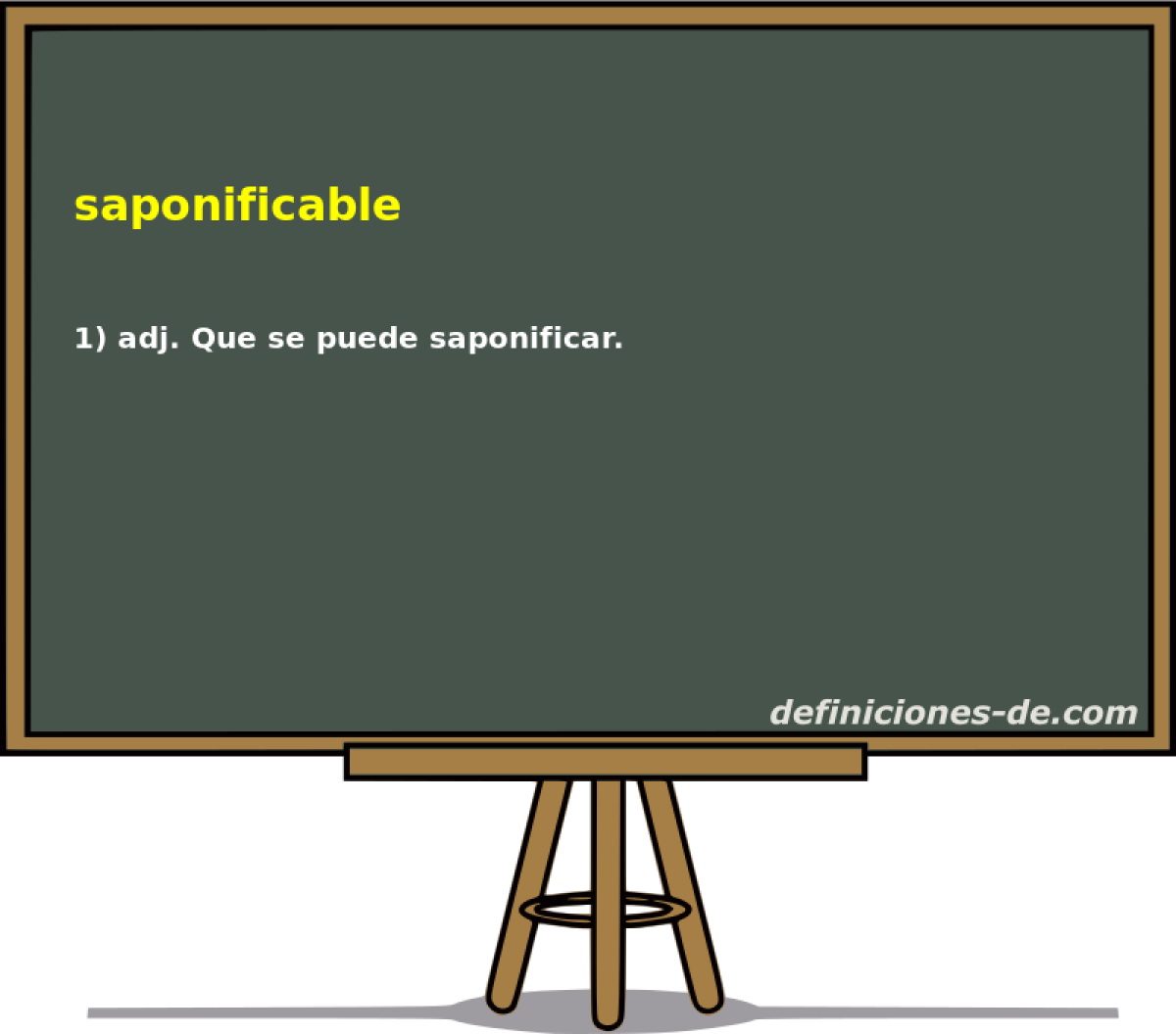 saponificable 