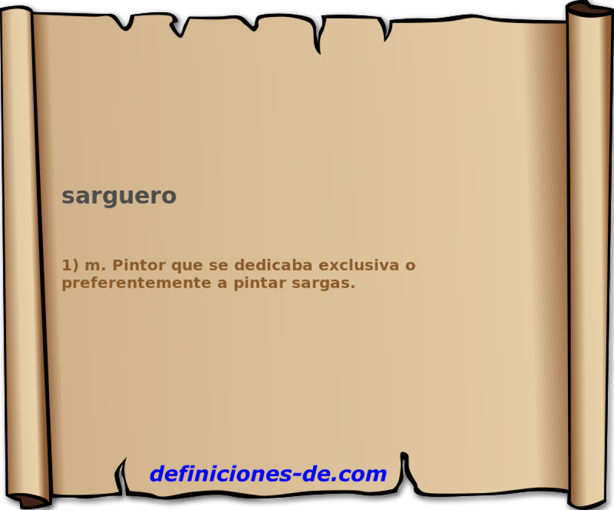 sarguero 