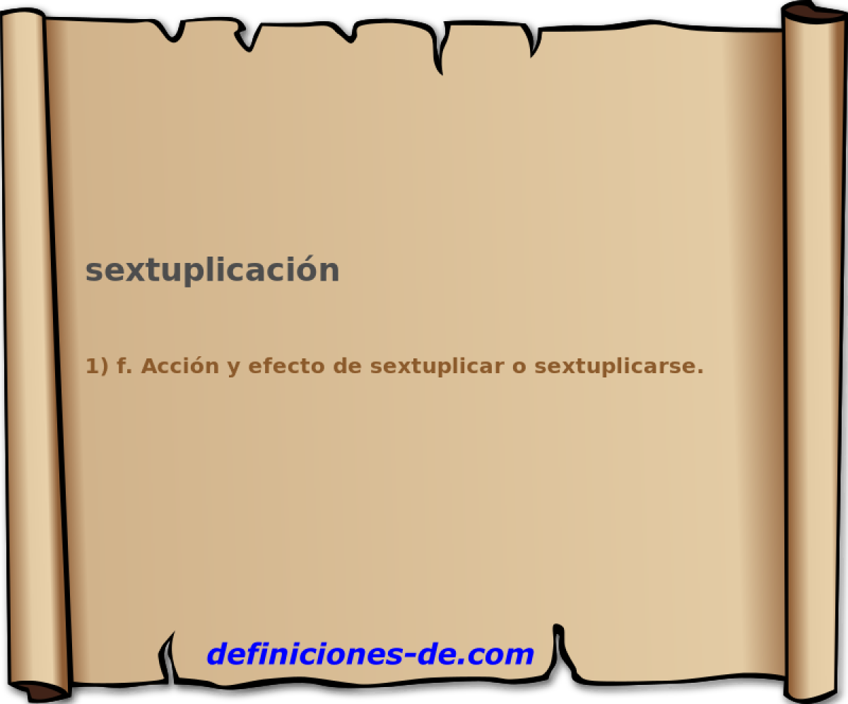 sextuplicacin 