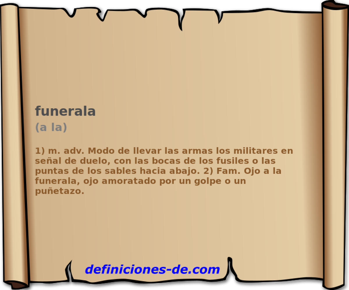 funerala (a la)