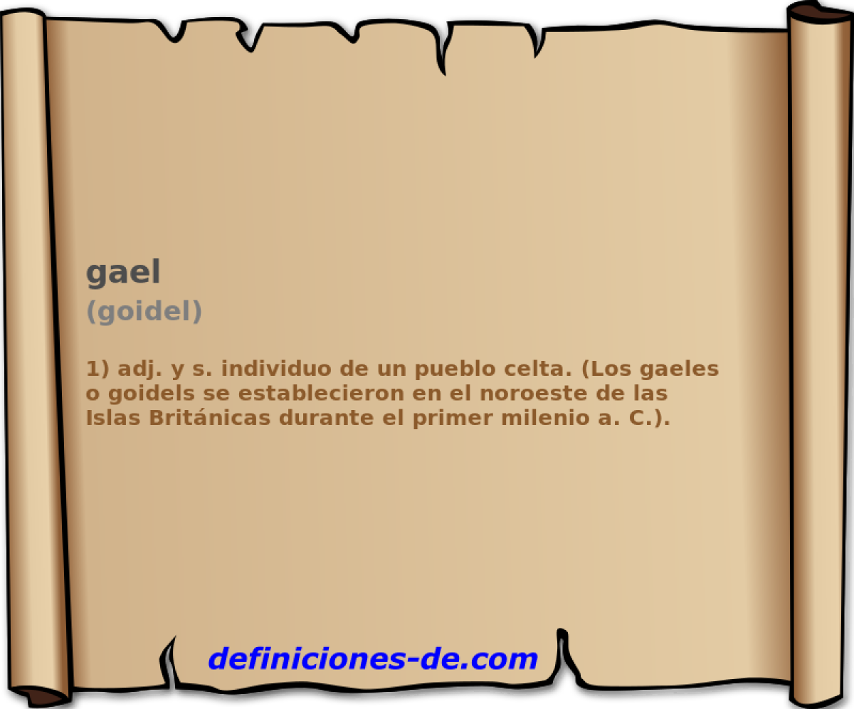 gael (goidel)
