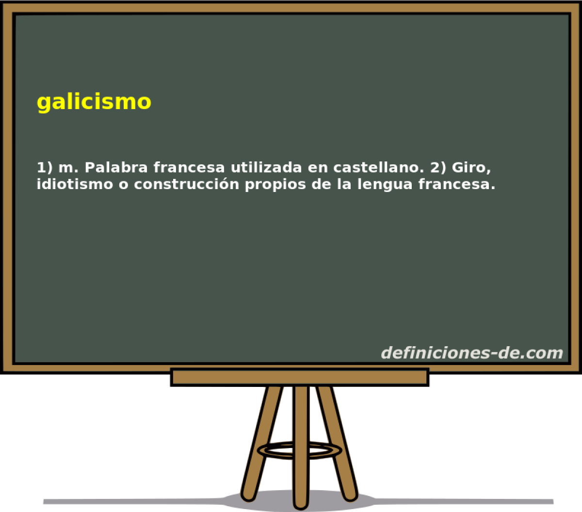 galicismo 