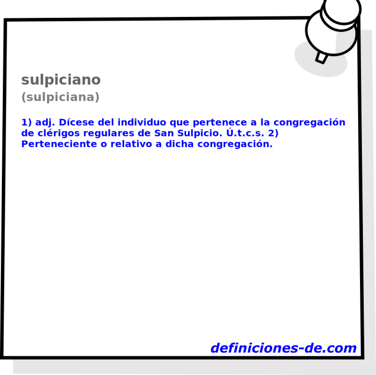 sulpiciano (sulpiciana)