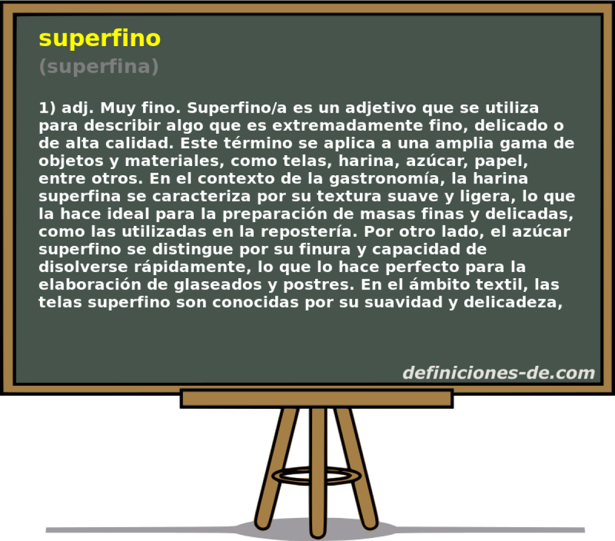 superfino (superfina)